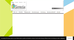 Desktop Screenshot of neue-gewoge.de